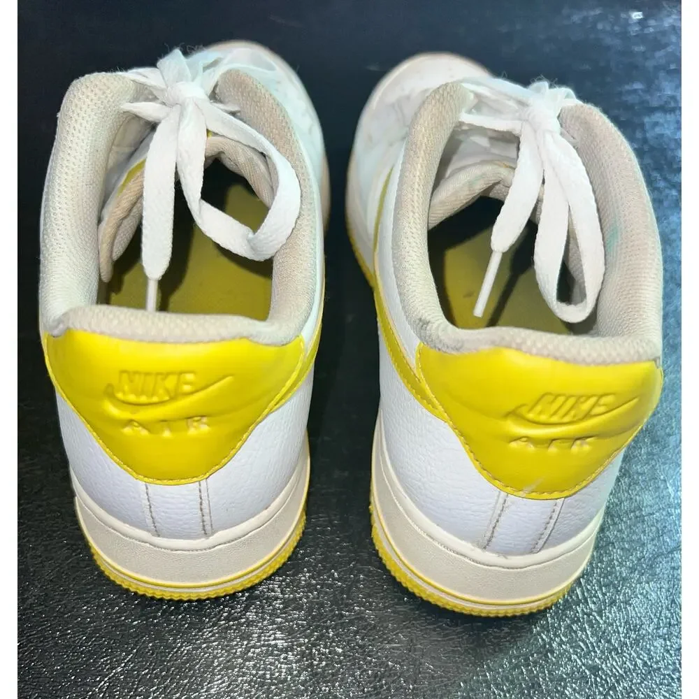 Nike Air Force White and Saturn - size 10